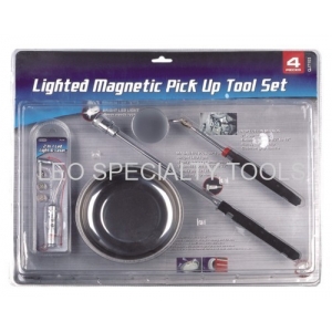 4pcs магнитных частей лоток и забрать Tool & инспекции зеркало и индикатор